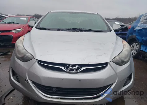 2013 Hyundai Elantra Gls z USA, uszkodzony, nr VIN 5NPDH4AE3DH372856